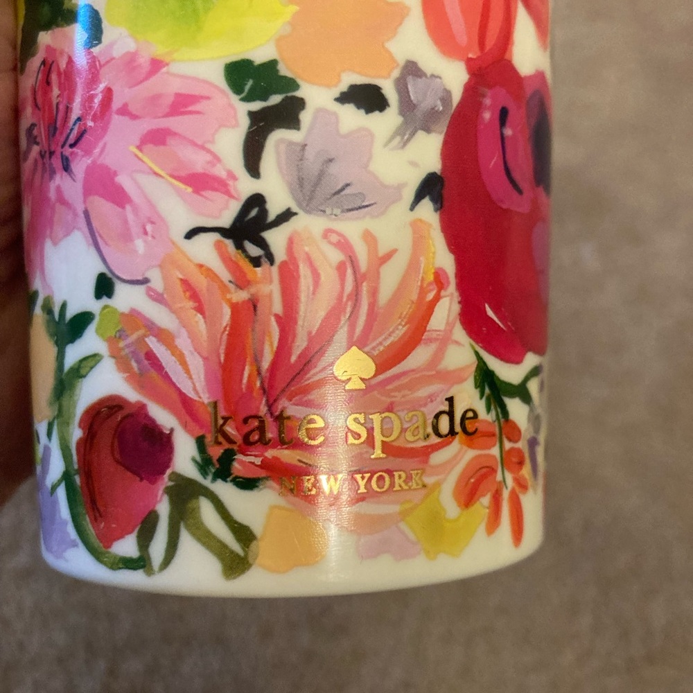 Kate Spade dahlia thermal mug tumbler - Picture 2 of 2